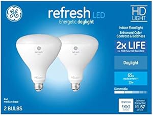 GE 41460 Refresh LED BR40 Dimmable Flood Light