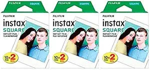 Fujifilm Square Twin Pack Film, 20 Exposures (3 Boxes)