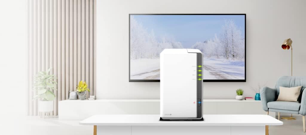 Synology DS220j NAS Enclosure Server 512MB RAM