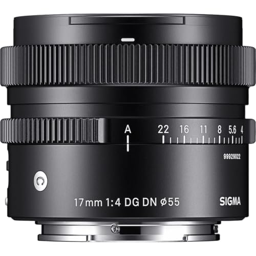 Sigma 17mm f/4 DG DN Contemporary Sony E Wide-Angle Lens Bundle — main product image