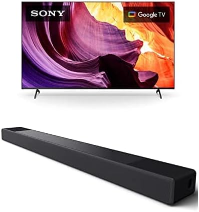 Sony X80K Series 85-Inch 4K Smart Google TV Bundle
