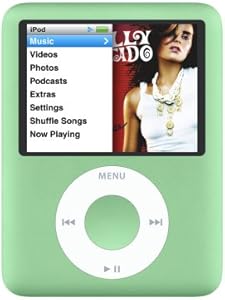 Apple MB253LL/A iPod Nano 8GB Green (3rd Gen)