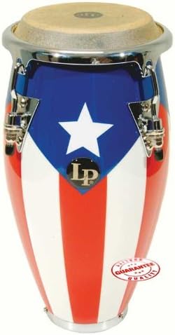 Latin Percussion LPM198-PR Mini Tunable Conga - Puerto Rican Flag