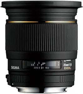 Sigma 411101 20mm f/1.8 EX DG Canon Wide Angle Lens