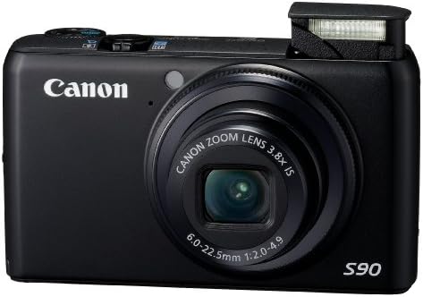 Canon PowerShot S90 10MP Digital Camera 3.8x Zoom