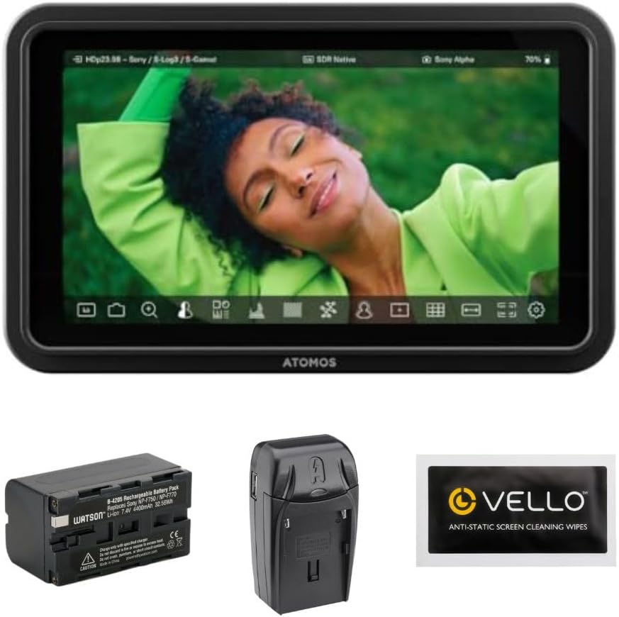 Atomos Shinobi II Monitor Bundle with Accessories