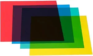 Neewer Color Correction Gels - 12x12" Lighting Filter Set