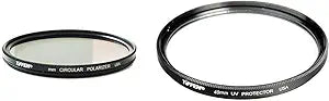 Tiffen 49mm Circular Polarizer & UV Protection Filter Kit