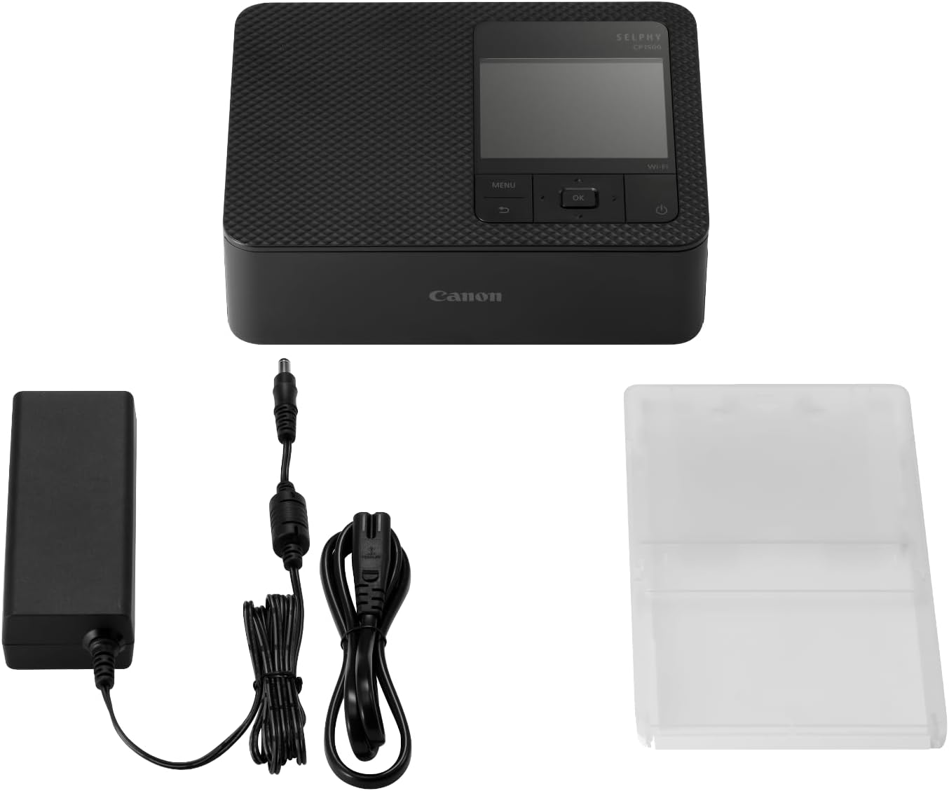 Canon CP1500 Black Selphy Photo Printer + RP-108