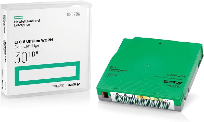 HP Q2078A LTO Ultrium Green Storage Media Tape — main product image