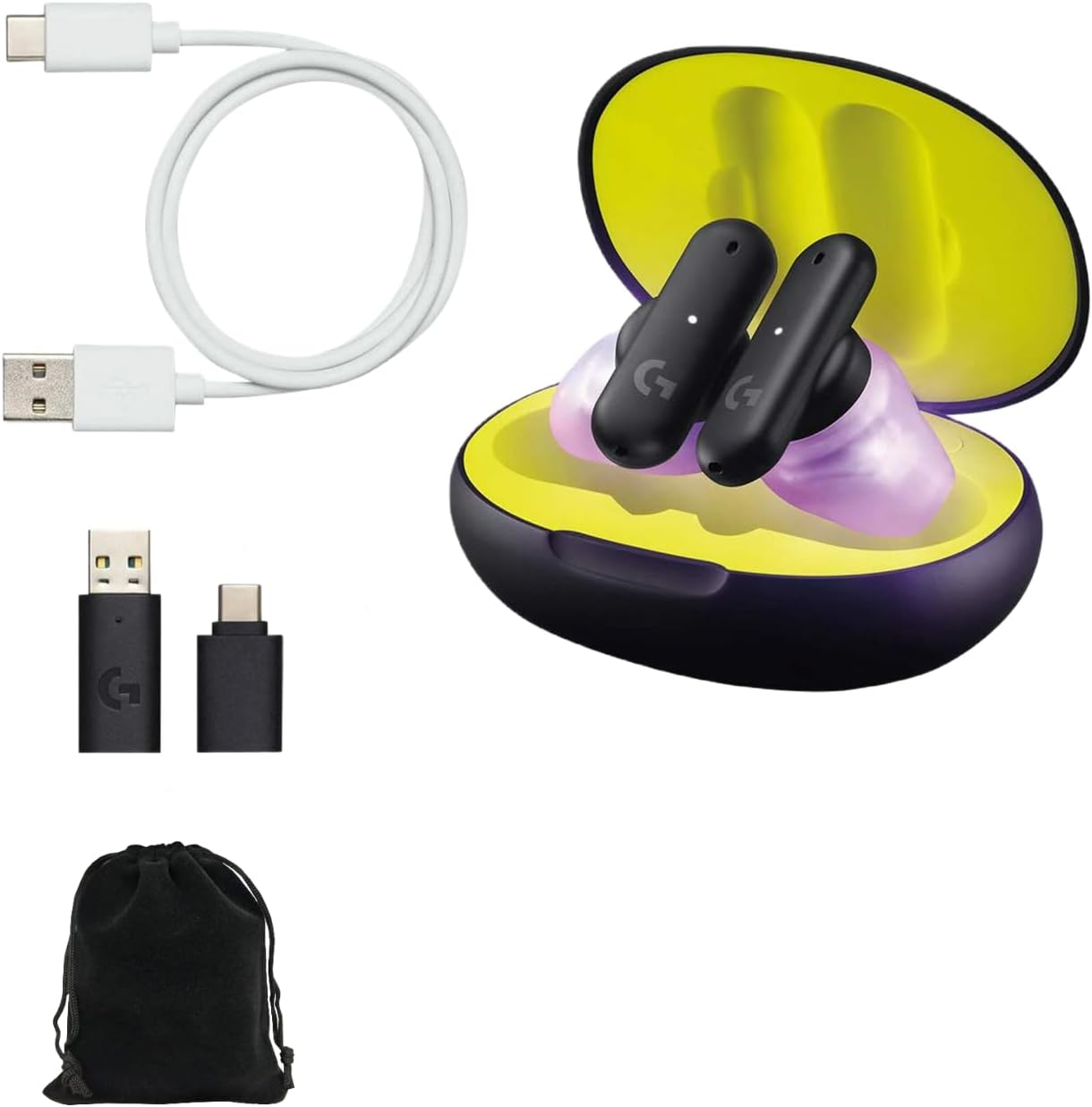 Logitech 985-001178 G FITS Wireless Gaming Earbuds