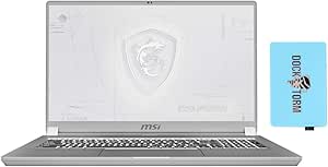 MSI WS75468 Workstation Laptop: i9-10980HK, 64GB RAM, 8TB SSD, RTX 3000