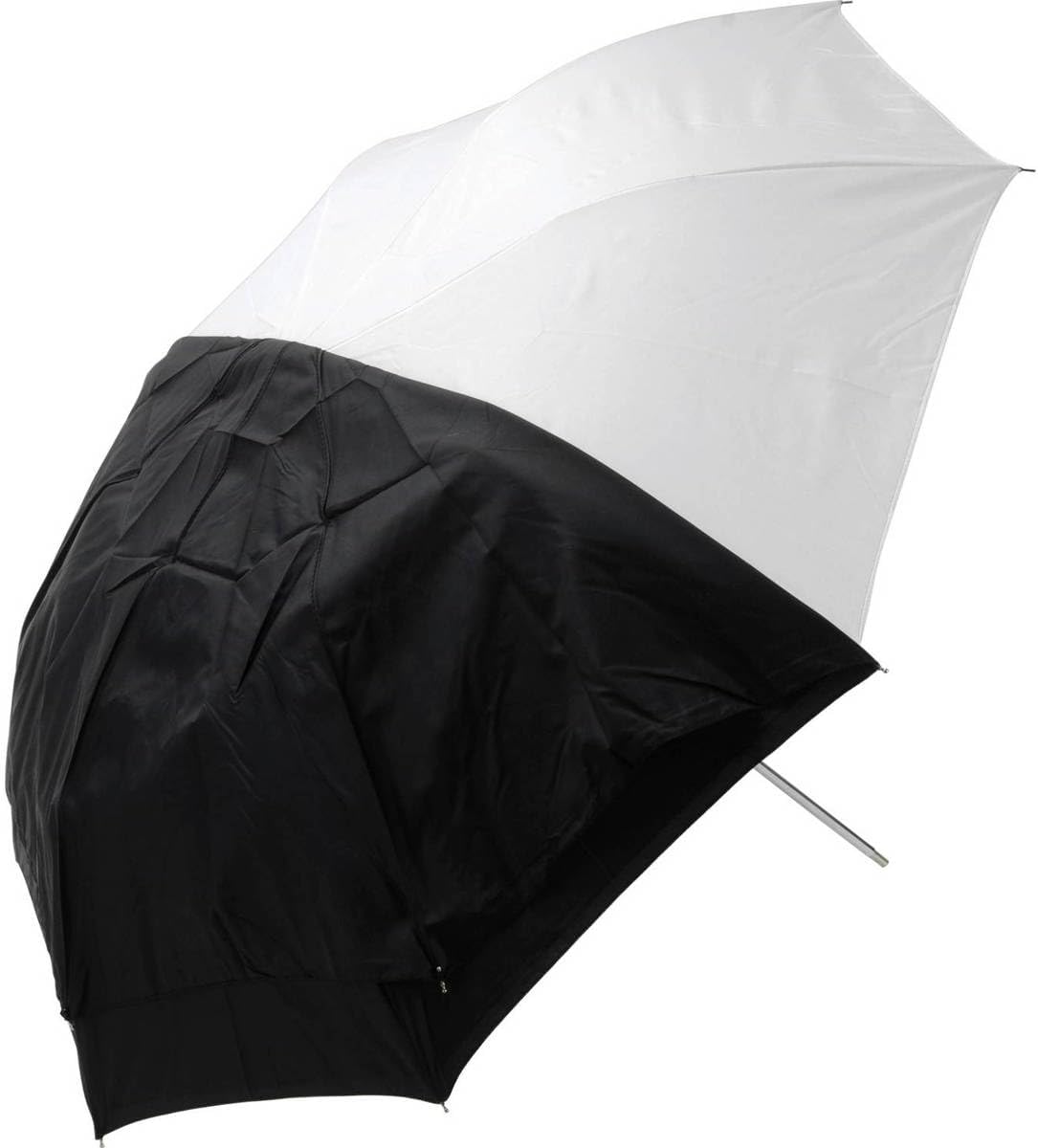 Westcott 2011 Optical White Satin Collapsible Umbrella