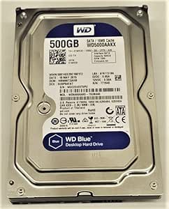 Western Digital WD5000AAKX 500GB Caviar Blue SATA HDD — main product image