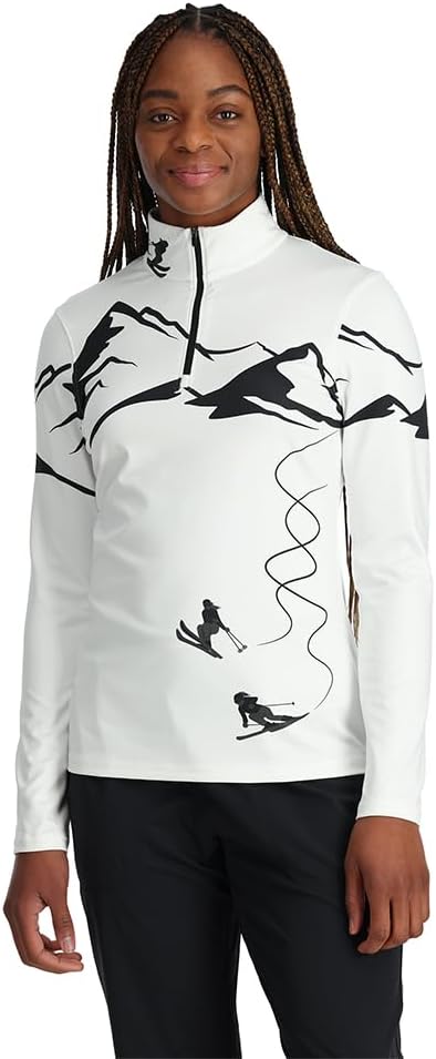 Spyder 38B125318 Women's Figure 8 1/2 Zip Shirt — main product image