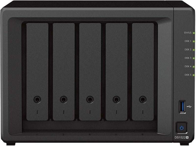 Synology DS1522+ DiskStation NAS 32GB + 20TB SSD — main product image