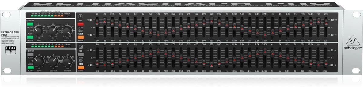 Behringer FBQ3102HD 31-Band Stereo Graphic Equalizer