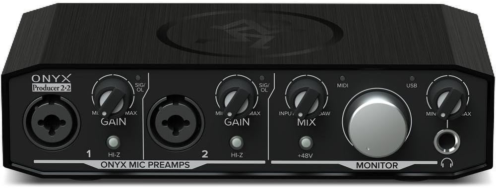 Mackie Onyx Producer 2-2 USB Audio Interface with MIDI