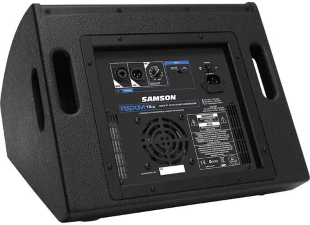 Samson RSXM12A 800W Active Stage Monitor Bundle