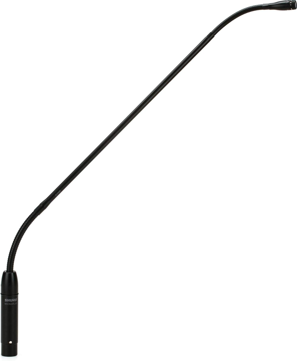 Shure MX418/C 18" Gooseneck Cardioid Condenser Microphone