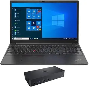 Lenovo 20YG003DUS ThinkPad E15 Ryzen 7 Laptop + Dock