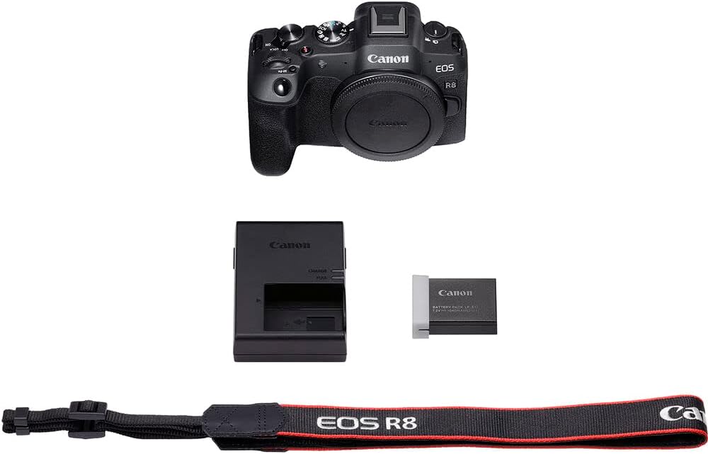 Canon 5803C002 EOS R8 Mirrorless Camera 24-105mm Kit Renewed