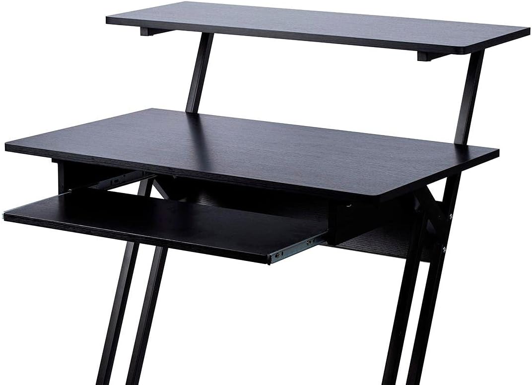 Monoprice 625919 Recording Desk Keyboard Tray Workstation