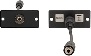 Kramer 4330599521 WA-1PN 3.5mm Stereo Audio Wall Plate