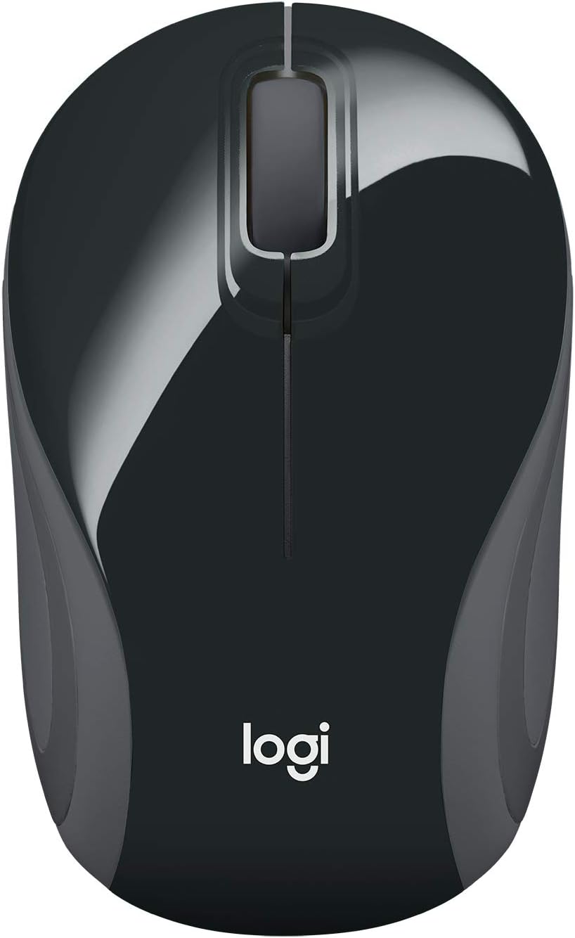 Logitech 910-002726 Wireless Mini Mouse M187 - Black