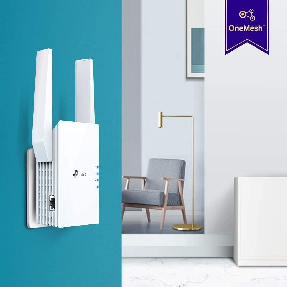TP-Link AX3000 RE705X WiFi 6 Range Extender (Renewed)