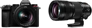 Panasonic s5 LUMIX Full Frame Mirrorless Camera Pro 70-200mm Lens