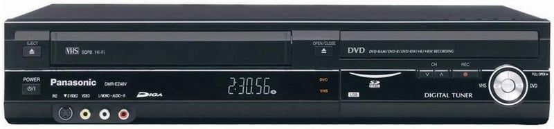 Panasonic DMR-EZ485VK DVD Recorder/VCR Combo (Renewed) — main product image