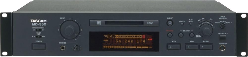 Tascam MD-350 MiniDisc Recorder/Player for Live Sound