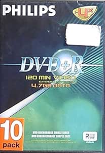 Philips 5273711 DVD+R 120 Min 4.7GB Video Data