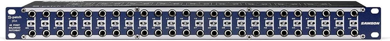 Samson SA-SPATCHPLUS 48-Point Balanced Patchbay — main product image