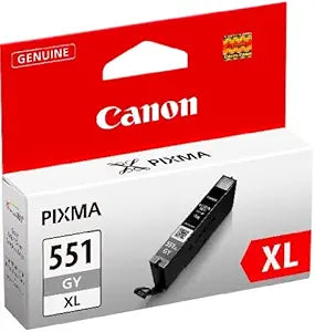 Canon CLI-551XLGY: Original Grey Ink Cartridge — main product image
