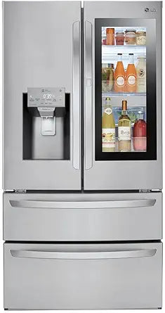 LG LMXS28596S 28 Cu. Ft. French Door Refrigerator — main product image