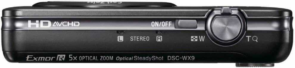Sony Cyber-Shot DSC-WX9 16.2MP Digital Camera Black