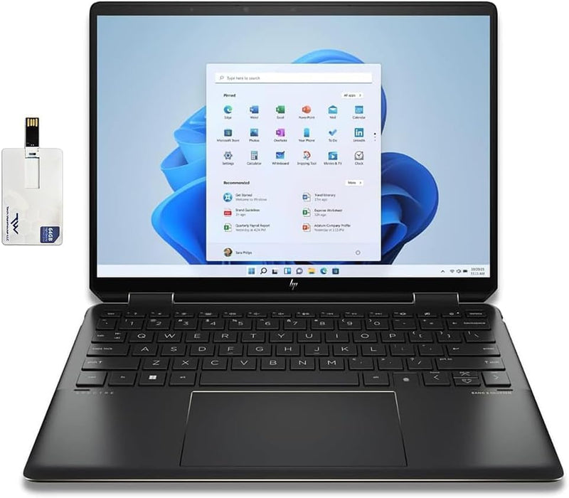 HP Spectre 14T x360 Intel Ultra 7 OLED Touch Laptop — main product image