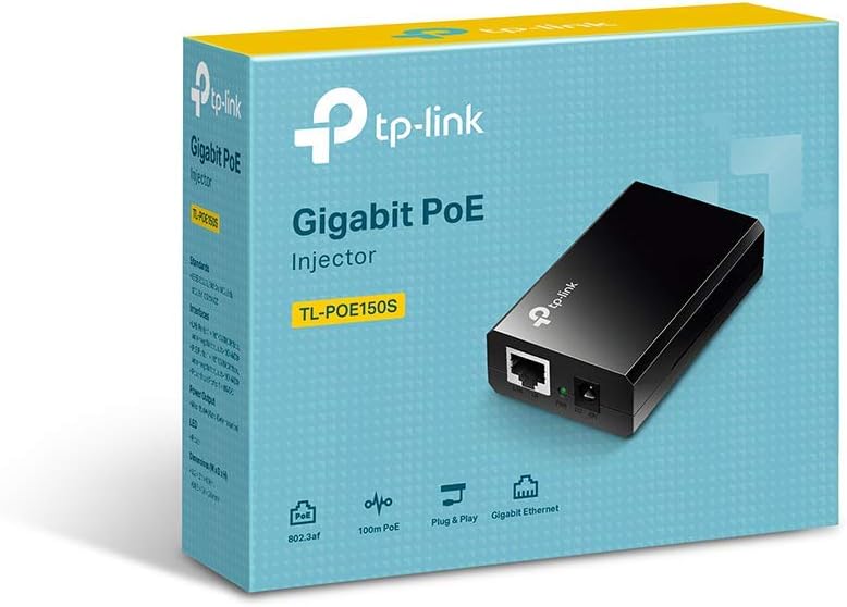 TP-Link TL-POE150S Gigabit PoE Injector Adapter