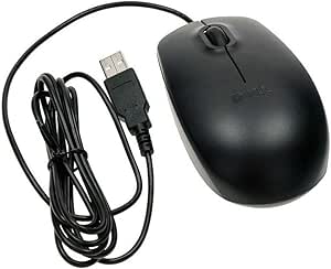 Dell MS111-L Black Optical USB Wired Mouse — main product image