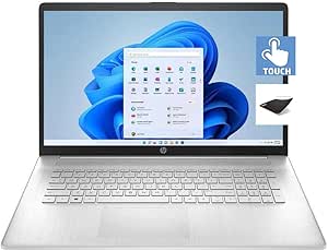 HP HP 17 Ryzen 5 Touchscreen Laptop with Mouse Pad