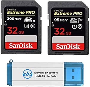 SanDisk SDSDXPK-032G SD Extreme Pro UHS-II Card Bundle