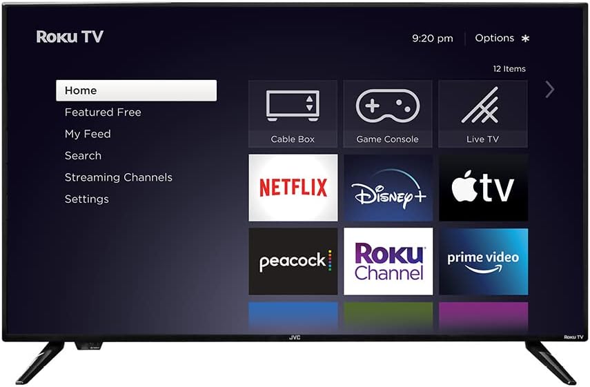 JVC LT43MAW5 43-Inch 4K UHD Roku Smart TV