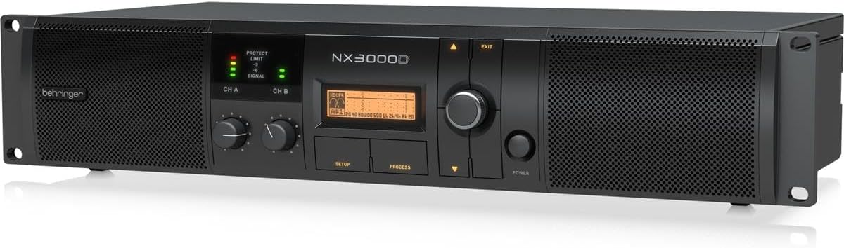 Behringer NX3000D Power Amplifier with DSP 3000W