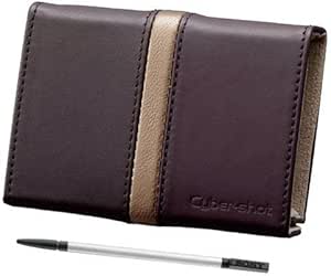 Sony LCJTHDT Leather Camera Case - Brown — main product image