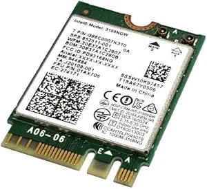 Intel 3168NGW Wireless-AC Bluetooth WiFi Card