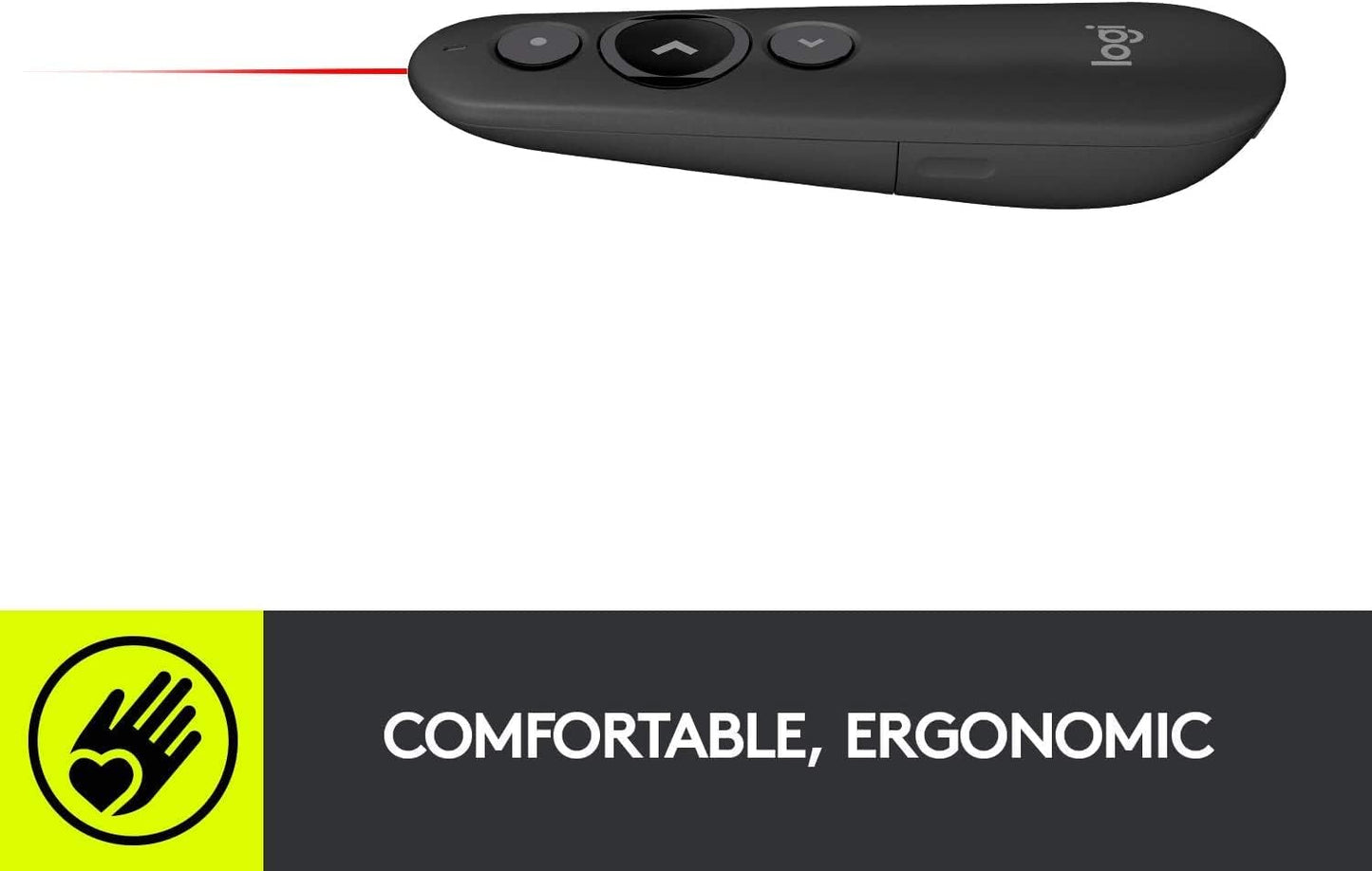 Logitech R500s Laser Presentation Remote Graphite