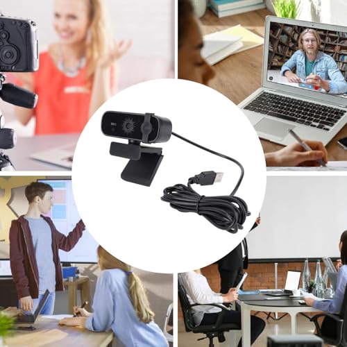 Yoidesu 4K Webcam with Dual Noise-Cancelling Mics and Remote — main product image