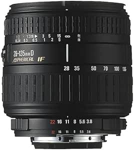 Sigma 709-205 28-135mm Lens: Aspherical IF Macro, Konica Minolta